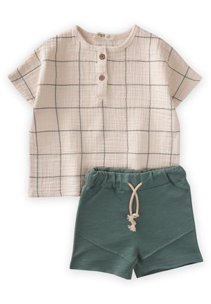 MUSLIN SET - Shorts - metallic green
