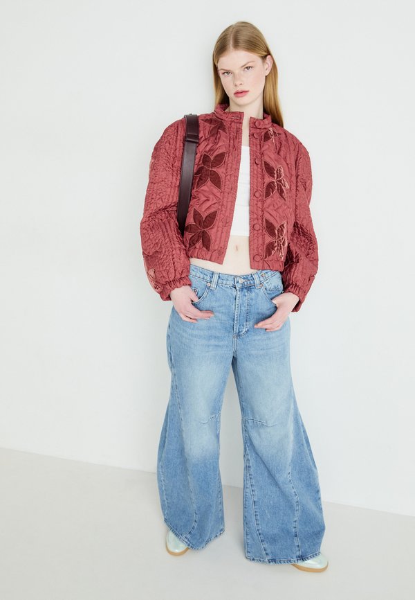 QUINN JACKET - Light jacket - marsala4