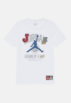 GYM TEE - Camiseta estampada - white