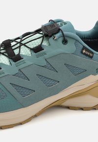 Salomon X-ADVENTURE GORE TEX - Chaussures de marche - north atlantic/feather gray/antique bronze