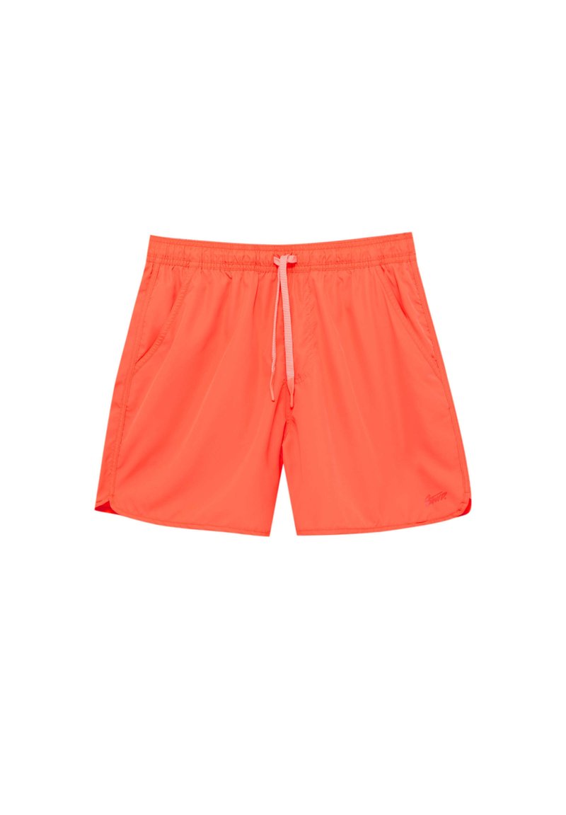 PULL&BEAR WITH ELASTIC WAISTBAND Badeshorts orange Zalando.at