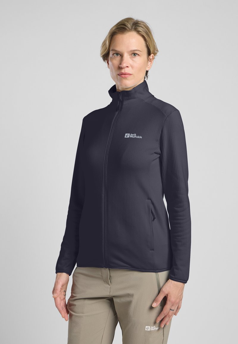 Jack Wolfskin KOLBENBERG FZ W - Giacca in pile - graphite