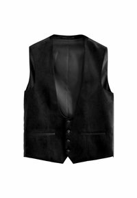 REGULAR FIT - Ülikonnavest - black