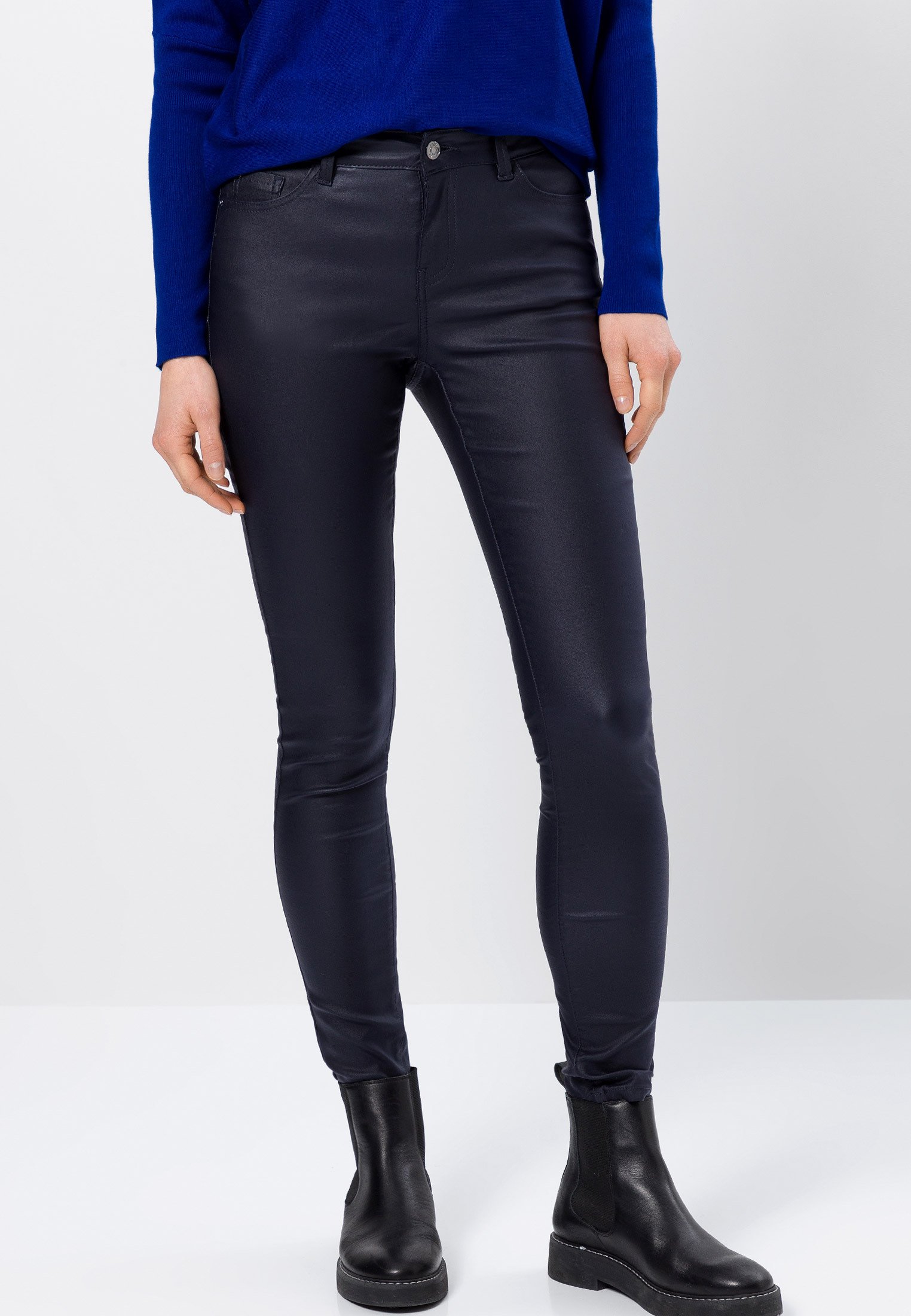 zero COATED - Jeans Skinny Fit - dark blue/Blauw - Zalando.nl