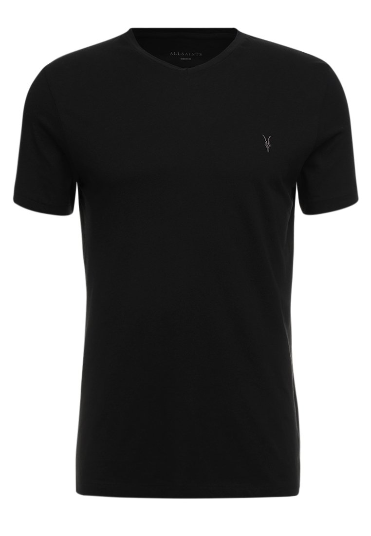 AllSaints TONIC V NECK T shirts jet black Zalando.no AllSaints TONIC - Topper - jet black