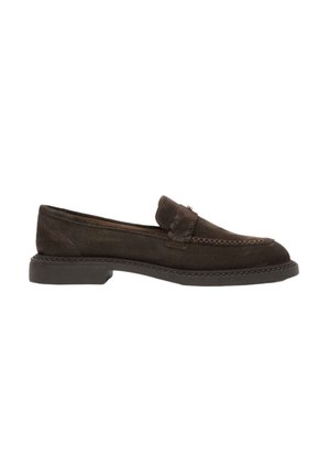 LOAFERSY Z WŁOSKIEGO  - Slip-ons - dark brown