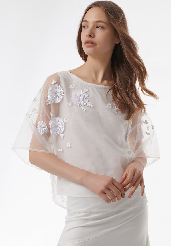FLORAL EMBELLISHED - Bluse