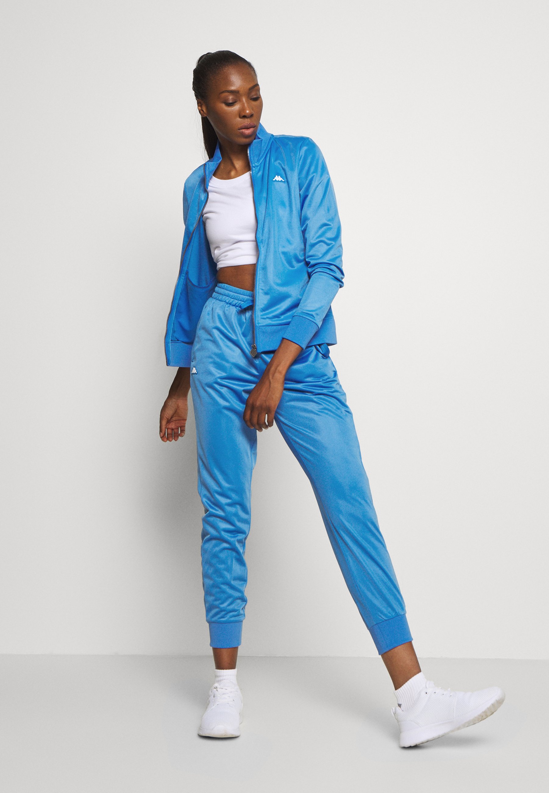turquoise kappa tracksuit