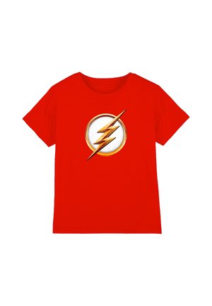 Warner Brothers, FLASH SEASON 4 LOGO UNISEX - Print T-shirt - red