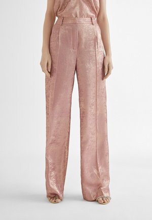 Pantalones - pink gold