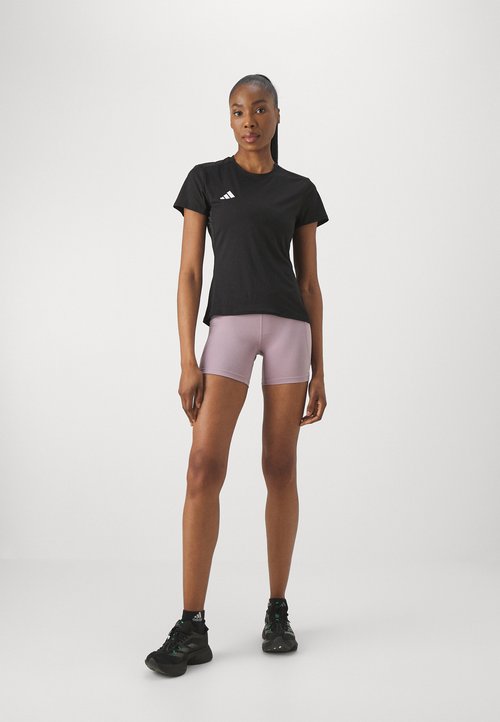 adidas Adizero Essentials Running T-shirt Asia Sizing 'Black' (Women's) — foto 2