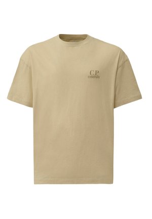C.P. Company, T-shirt con stampa - beige