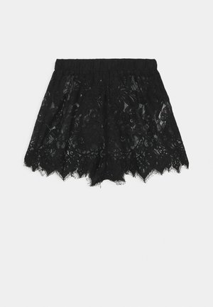 PREMIUM EYELASH SHORTS - Pantalón de pijama - black