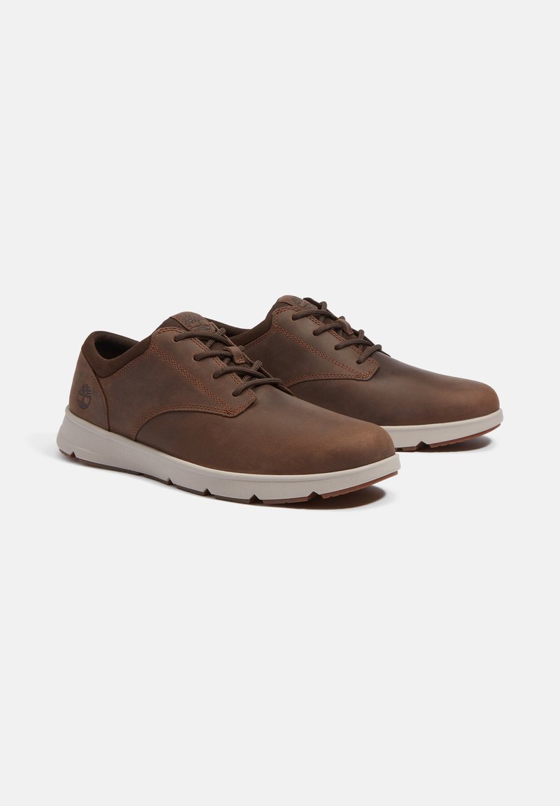 Timberland LOW LACE-UP - Tenisky - dark brown