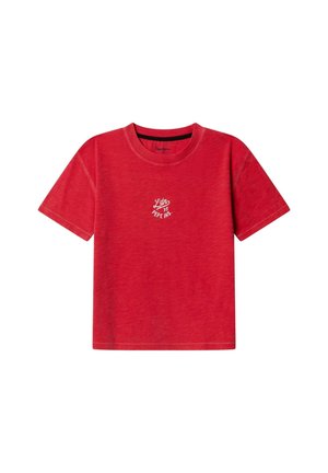 STONE - T-shirt con stampa - royal red