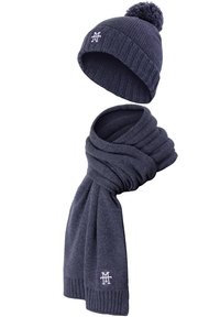 Manufaktur13 WINTER SET - Scarf - navy