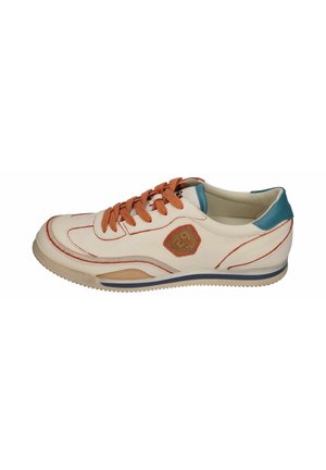 Sneaker low - crema/arancio
