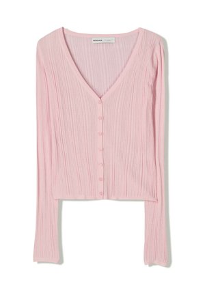 Bershka Strickjacke - light pink