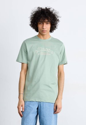 QUESCO TEE - Print T-shirt - green