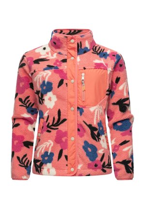 Ragwear APPOPIS PRINT - Fleece jacket - coralle