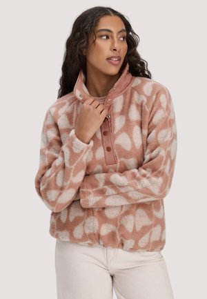 Fleecepullover - rosé