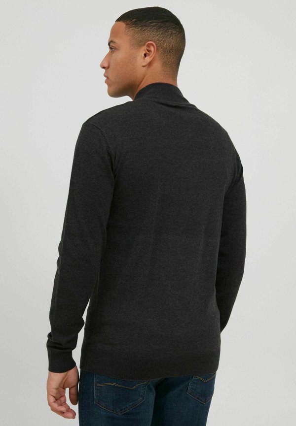 IDERNOLDO - Cardigan - charcoal mix2