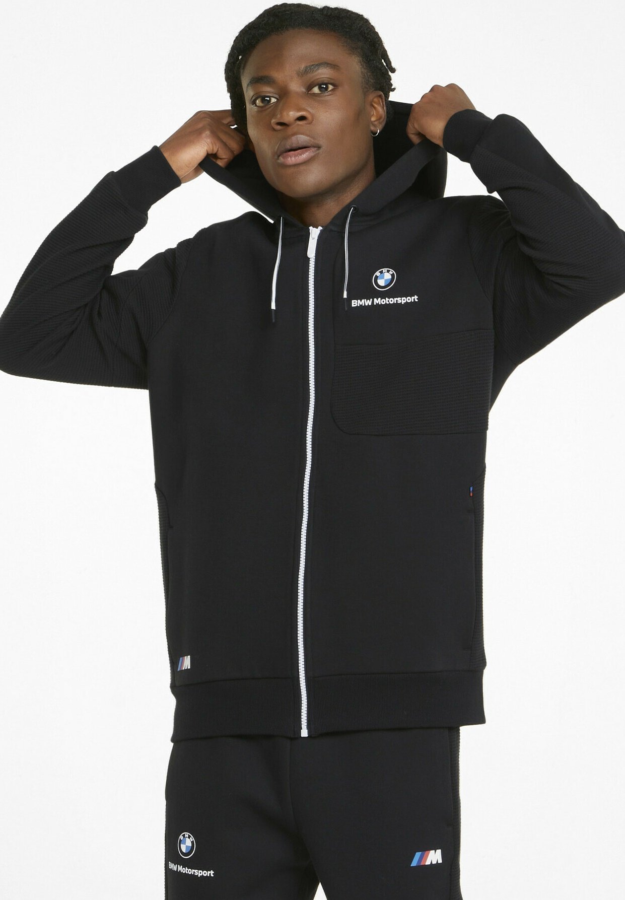 Sudadera Bmw Con Capucha Sudadera Puma Negra Bmw Para Hombre