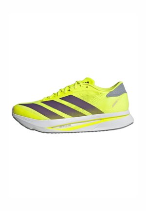 ADIZERO SL2 - Road running shoes - solar yellow/aurora plum/powder plum