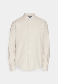 Abercrombie & Fitch ELEVATED ICON OXFORD SHIRT - Button down-skjorte - TAN SOLID