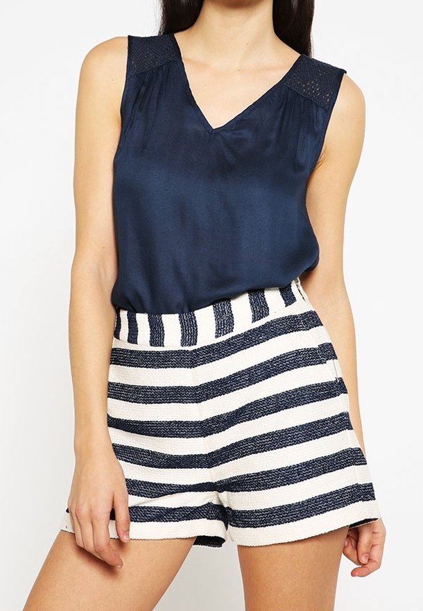 VILA Blůza - dark blue