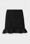 NMBEA SMOCK SKIRT - Μίνι φούστα - black