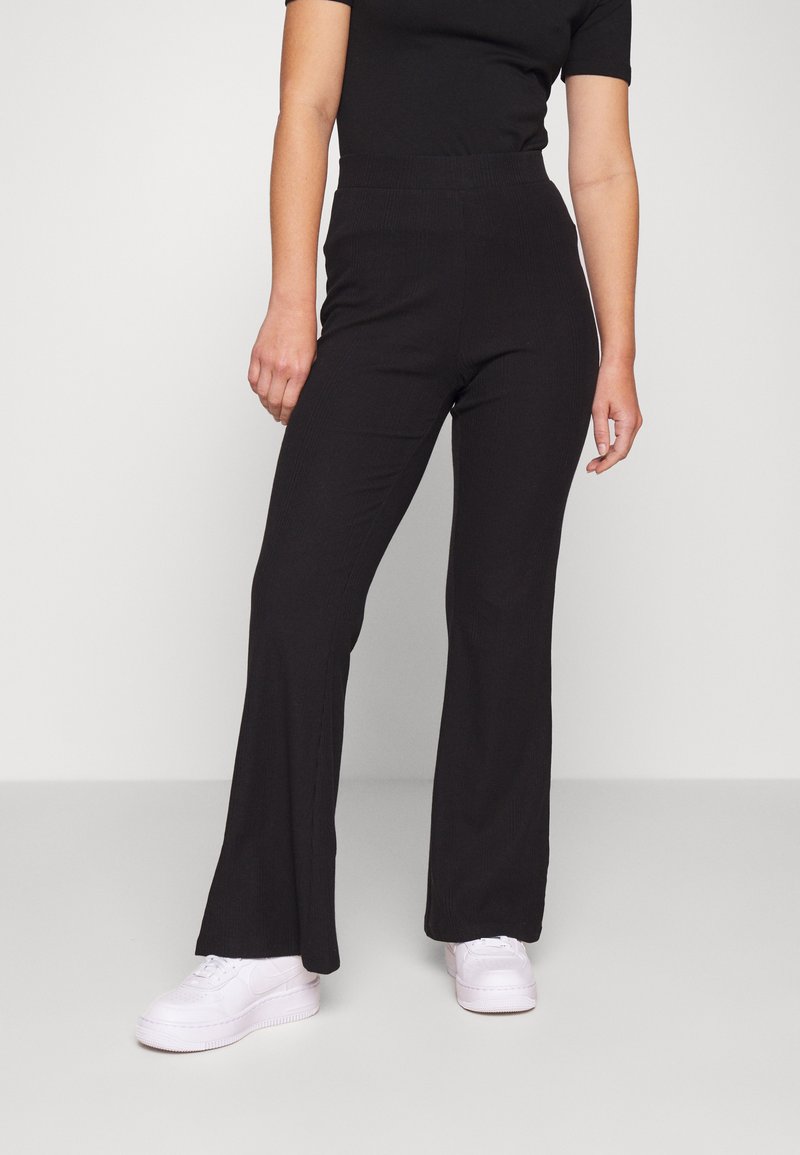 Even&Odd Petite Pantaloni - black/nero - Zalando