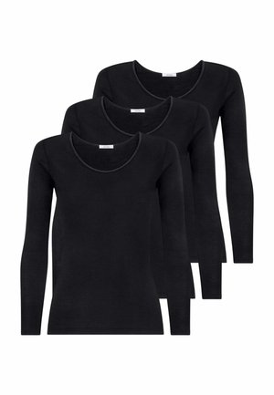 3 PACK - Maglietta intima - nero