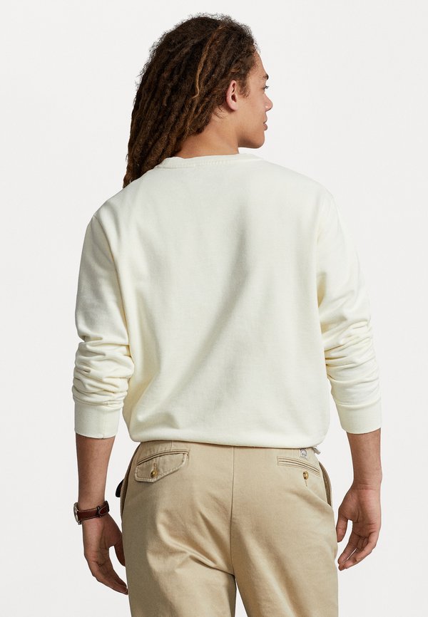 LOOPBACK FLEECE SWEATSHIRT - Sweatshirt - clubhouse cream3