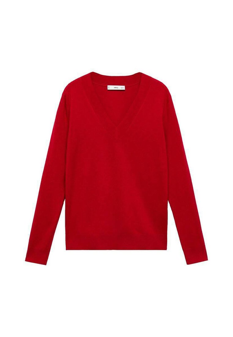 Mango Curve Mango Witte Trui Mango LUCCAV Trui Red/rood