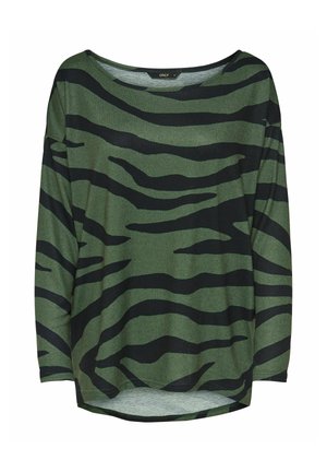 ONLY, T-SHIRT ONLELCOS T-SHIRT - Maglietta a manica lunga - khaki