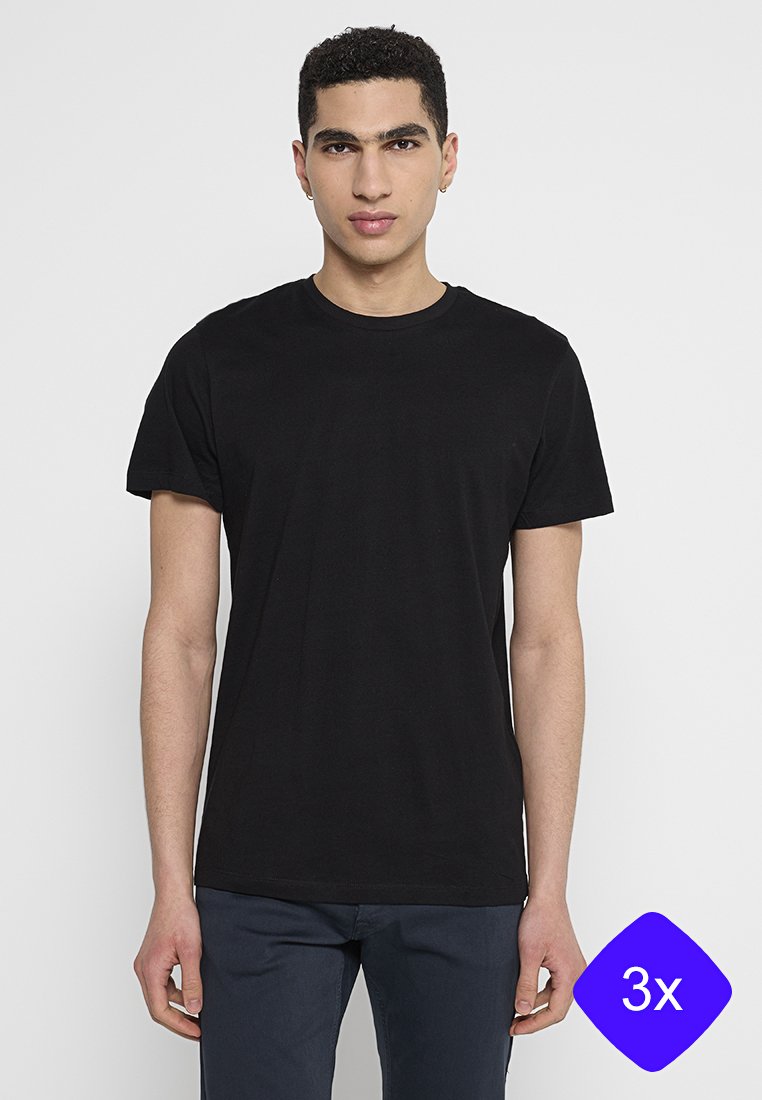 Selected Homme T-shirt basic zwart
