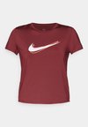 W NK ONE SWSH HBR DF TOP - T-shirt de sport - dark team red
