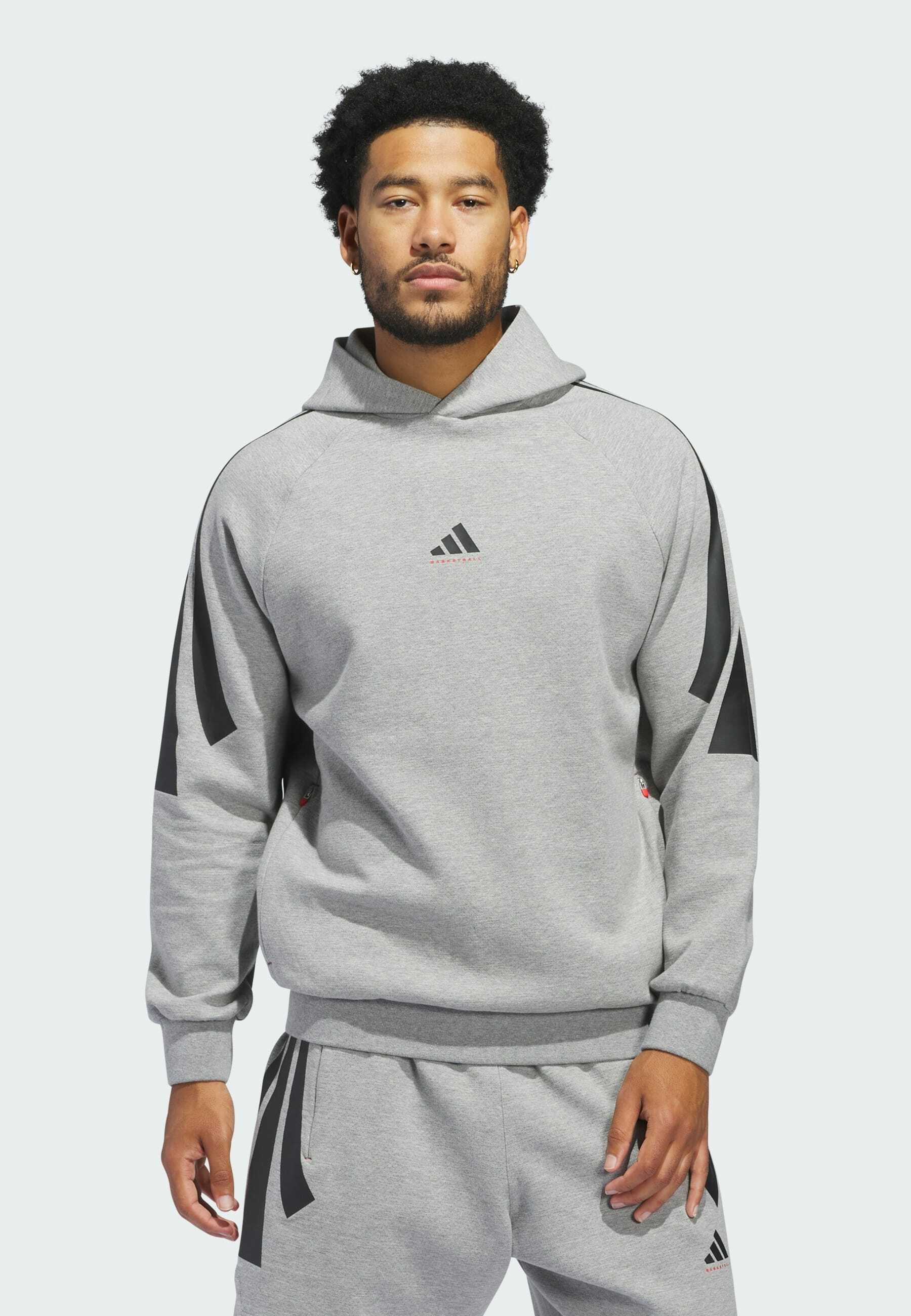 adidas Performance SPACER NEUTRAL - Hoodie - medium grey heather/grey -  Zalando.co.uk