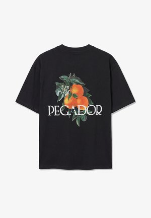 Pegador, VIBORG - T-shirt imprimé - washed black