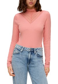 QS Langarmshirt - rosa