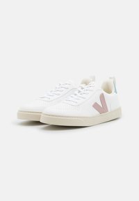 Veja SMALL V-10 - Sneakers - white/babe/steel