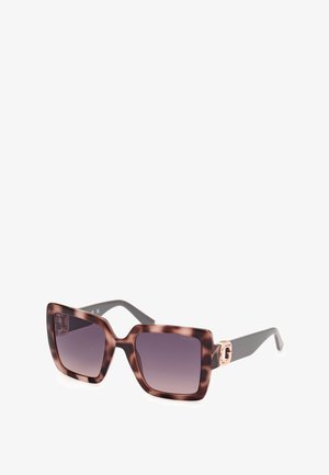 Guess INIETTATO - Sonnenbrille - avana grigio fumo sfumato
