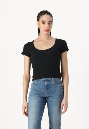 Hollister Co. Základné tričko - casual black