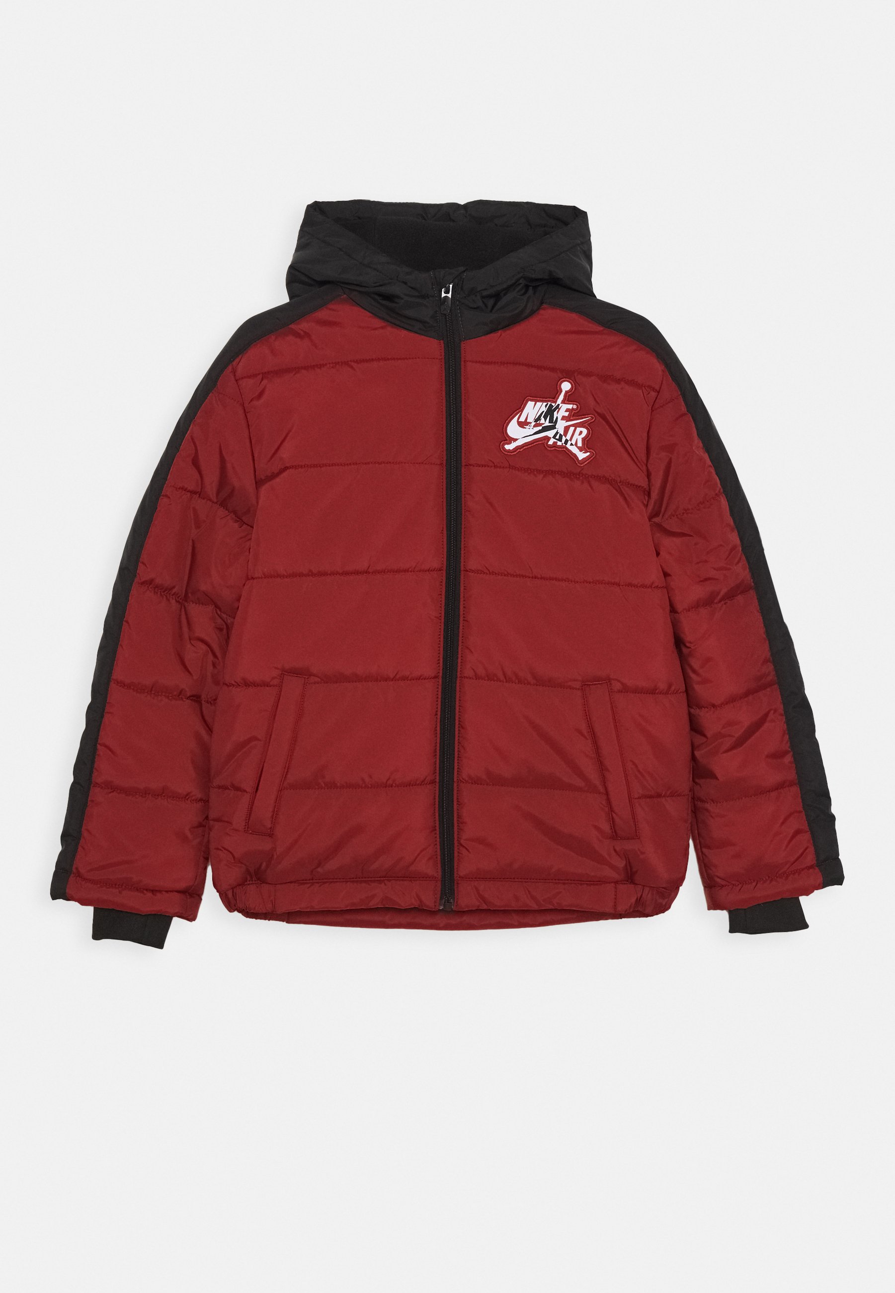 jordan puffer jacket red