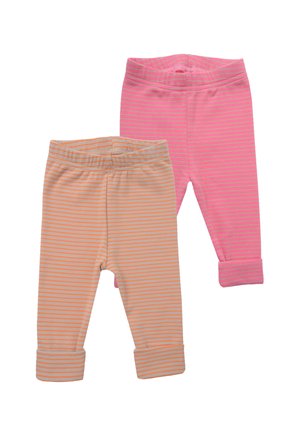 DOPPELPACK 2PACK - Leggings - Hosen - beige/pink