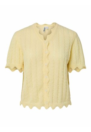 Pieces, KNITTED CARDIGAN PCADA - Gilet - french vanilla