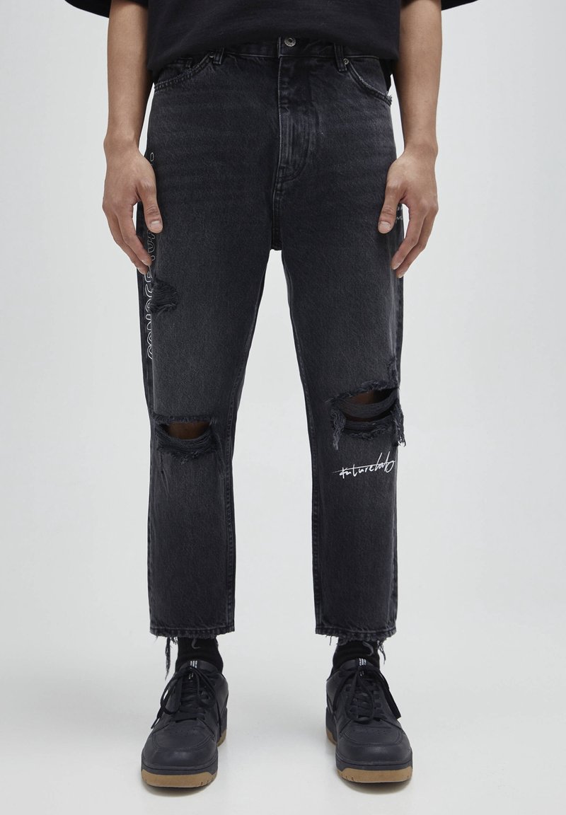 PULL&BEAR Jeans baggy - black