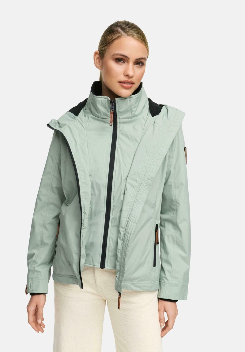 Marikoo ERDBEERE Outdoorjacke smokey mint/mint