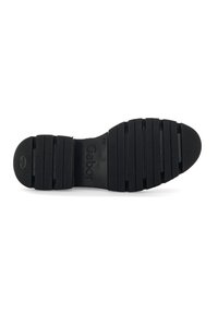Black rubber outsole features a ridged texture for traction, with embossed "Gabor" branding and five distinct horizontal grooves.